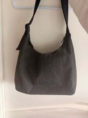 BAGGU Black Shoulder Hobo Bag